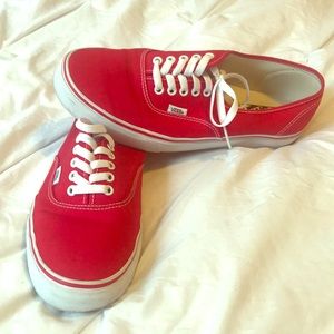 Vans Classic Red Shoes